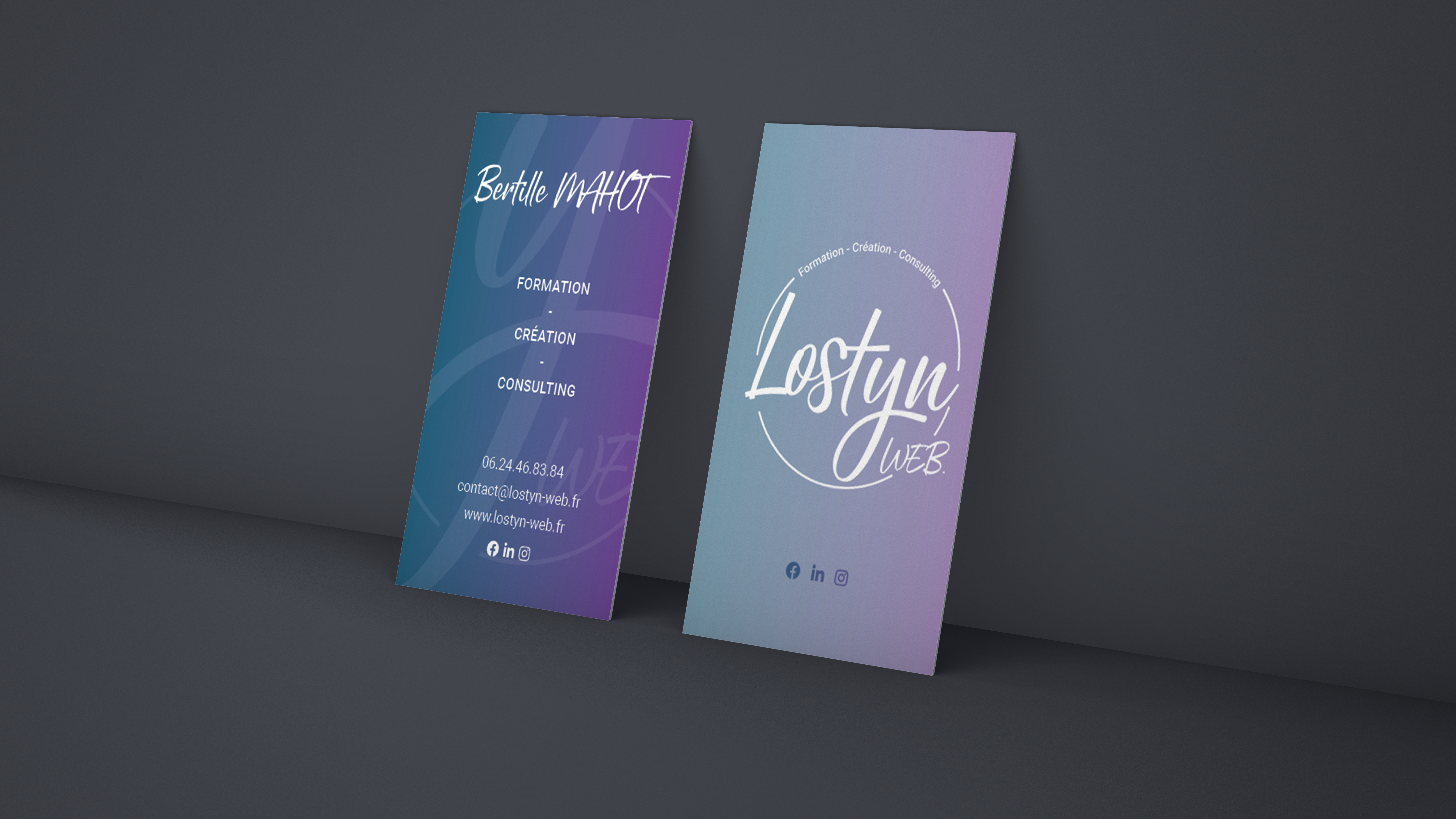 Carte de visite Lostyn Web 2020
