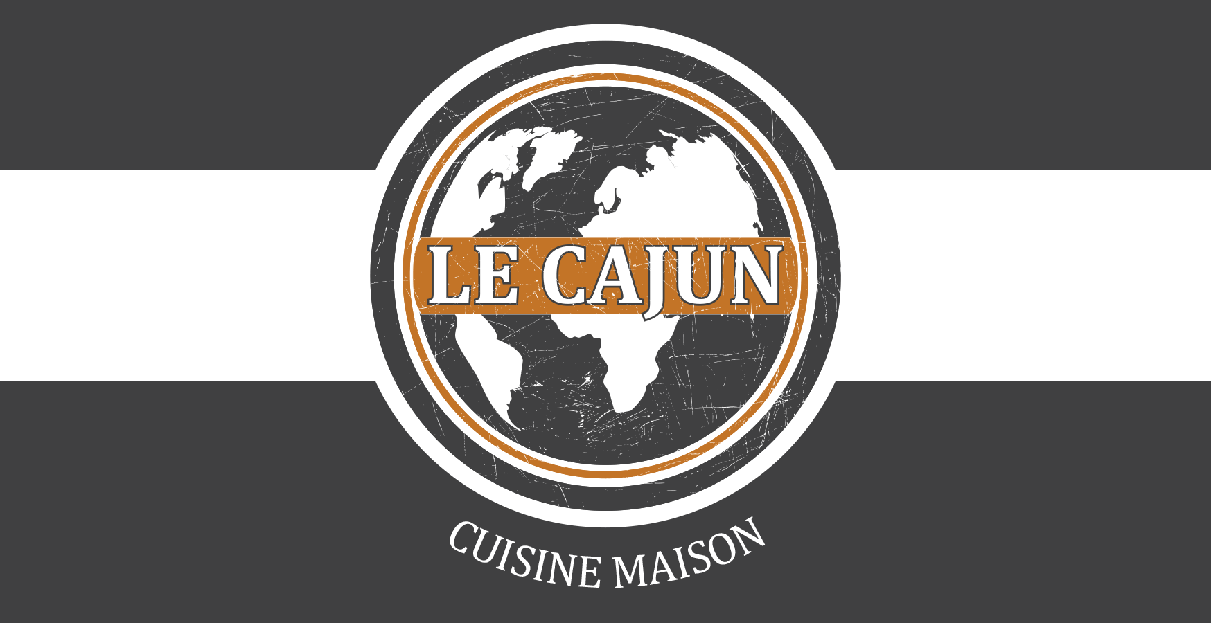 Logo et charte graphique pour le restaurant Le Cajun