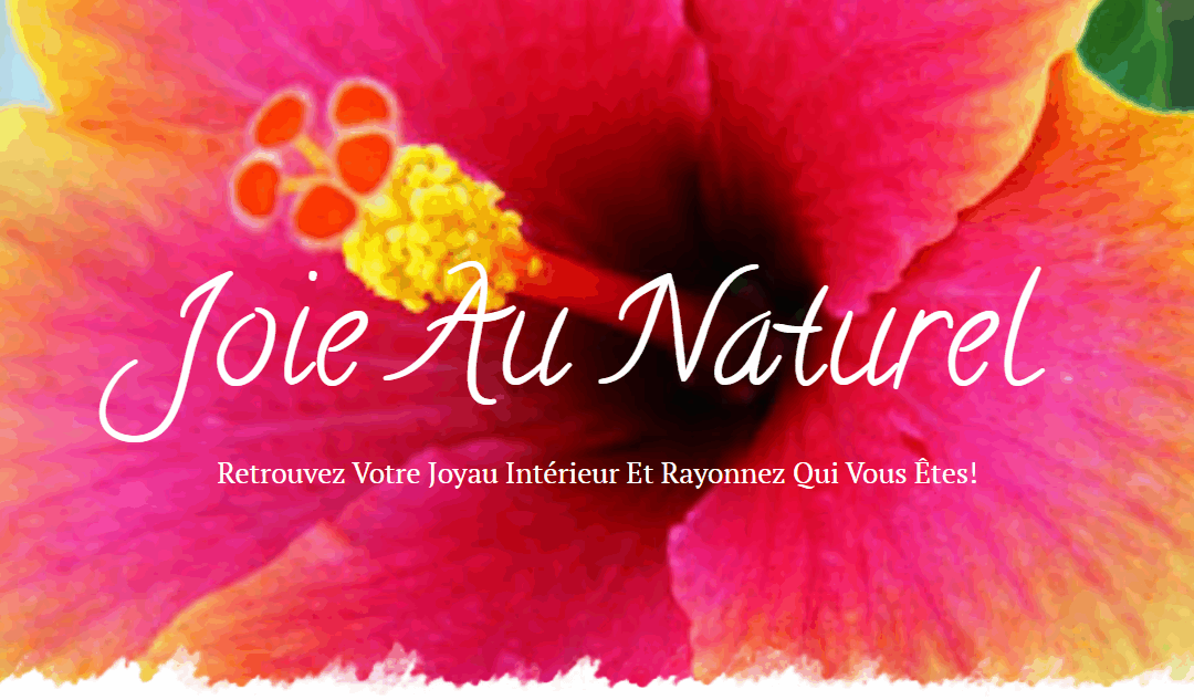 Création du site WordPress : Joie au Naturel – Méthode FéMa